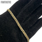 10K Gold- Iced Out Diamond Miami Cuban Bracelets(5mm) Fantastic NYC