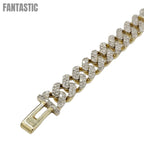 10K Gold- Iced Out Diamond Miami Cuban Chain (10mm) Fantastic NYC