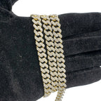 10K Gold- Iced Out Diamond Miami Cuban Chain (10mm) Fantastic NYC