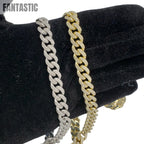 10K Gold- Iced Out Diamond Miami Cuban Chains (10mm) Fantastic NYC