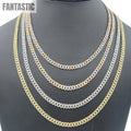 Cadena Cubana Miami con Diamantes "Iced Out" de Oro de 10K (5mm)
