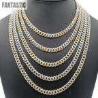 10K Gold- Iced Out Diamond Miami Cuban Chains (7mm) Fantastic NYC