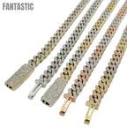 10K Gold- Iced Out Diamond Miami Cuban Chains (7mm) Fantastic NYC