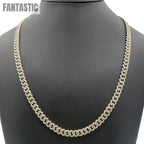 10K Gold- Iced Out Diamond Miami Cuban Chains (7mm) Fantastic NYC