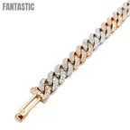 10K Gold- Iced Out Diamond Miami Cuban Chains (7mm) Fantastic NYC