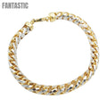 10K Gold- Solid Franco Diamond Cut (Pave) Bracelets