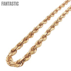 10K Gold- Solid Rope Chain (Rose Gold) Fantastic NYC