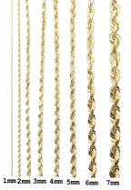 10K Gold- Solid Rope Chain (Yellow Gold) Fantastic NYC