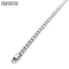 10K White Gold- Ice Bracelet Fantastic NYC