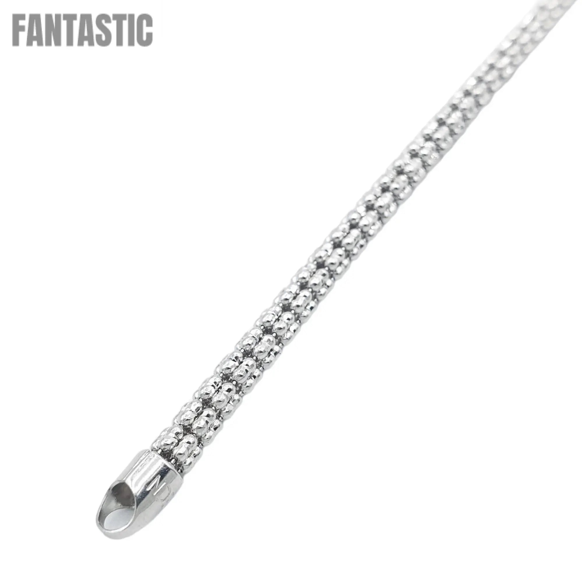 10K White Gold- Ice Bracelet Fantastic NYC