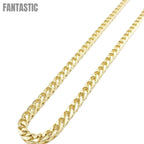 10K Yellow Gold Franco Chain Necklace - Fantastic Jewelry NYC LLC
