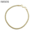 10K Yellow Gold- Ice Bracelet