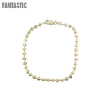 10k Solid Gold Moon Cut Bracelets Fantastic NYC