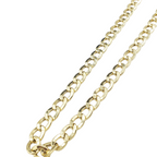Gold Chain - Hollow - Cuban Link Chain 10K/14K Gold
