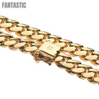 14K/10k Genuine Italian Gold Miami Cuban Link Chain – 5mm to 13mm - Fantastic Jewelry NYC LLC