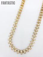 14K Gold- Diamond Disc Chain | 136 Grams Fantastic NYC