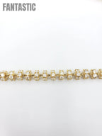 14K Gold- Diamond Disc Chain | 136 Grams Fantastic NYC
