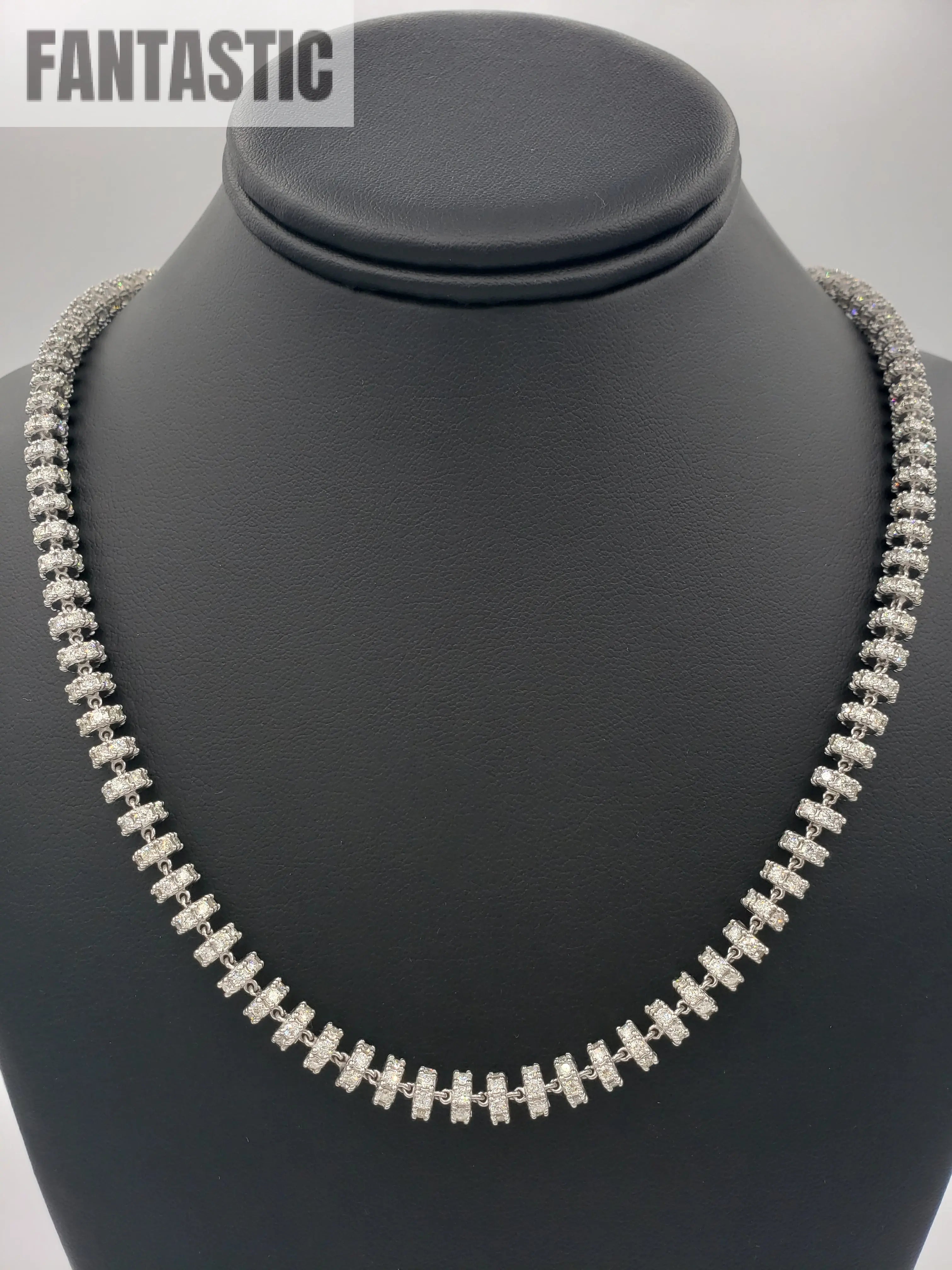 14K Gold- Diamond Disc Chain | 94.37 Grams Fantastic NYC