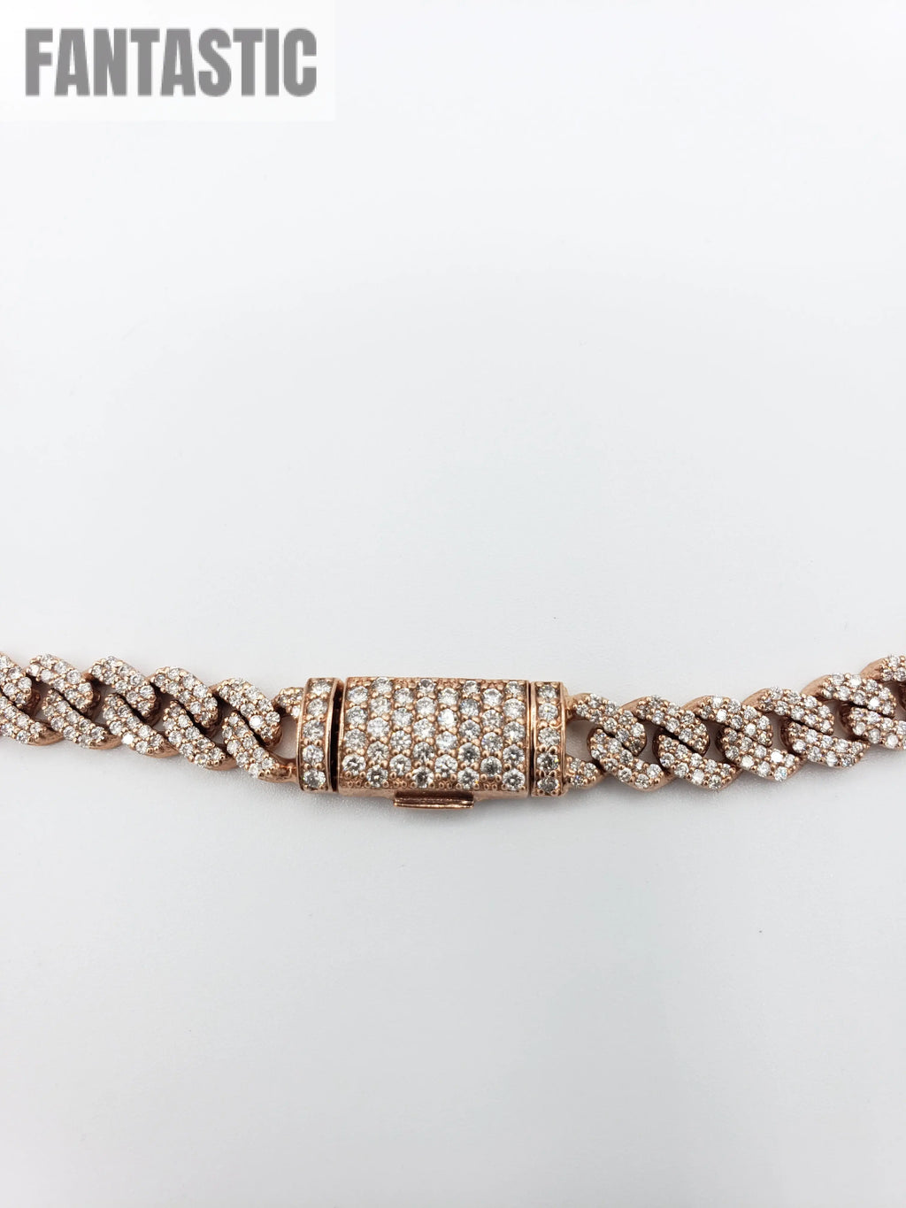 14K Gold- Diamond Miami Cuban Rose Gold Chain (52.1 Grams) Fantastic NYC
