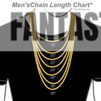14K Gold- Diamond Tennis Chain 23.5 Grams Fantastic NYC