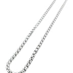 14K Gold- Hollow Box Chain (White Gold) Fantastic NYC