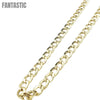 14K Gold - Hollow Cuban Link (Curb Cuban) Chain
