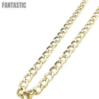 14K Gold - Hollow Cuban Link (Curb Cuban) Chain - Fantastic Jewelry NYC LLC