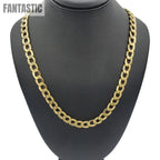 14K Gold - Hollow Cuban Link (Curb Cuban) Chain - Fantastic Jewelry NYC LLC