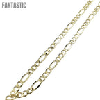 14K Gold- Hollow Figaro Chain - Fantastic Jewelry NYC LLC