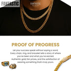 10K Gold- Hollow Figaro Chain Fantastic NYC