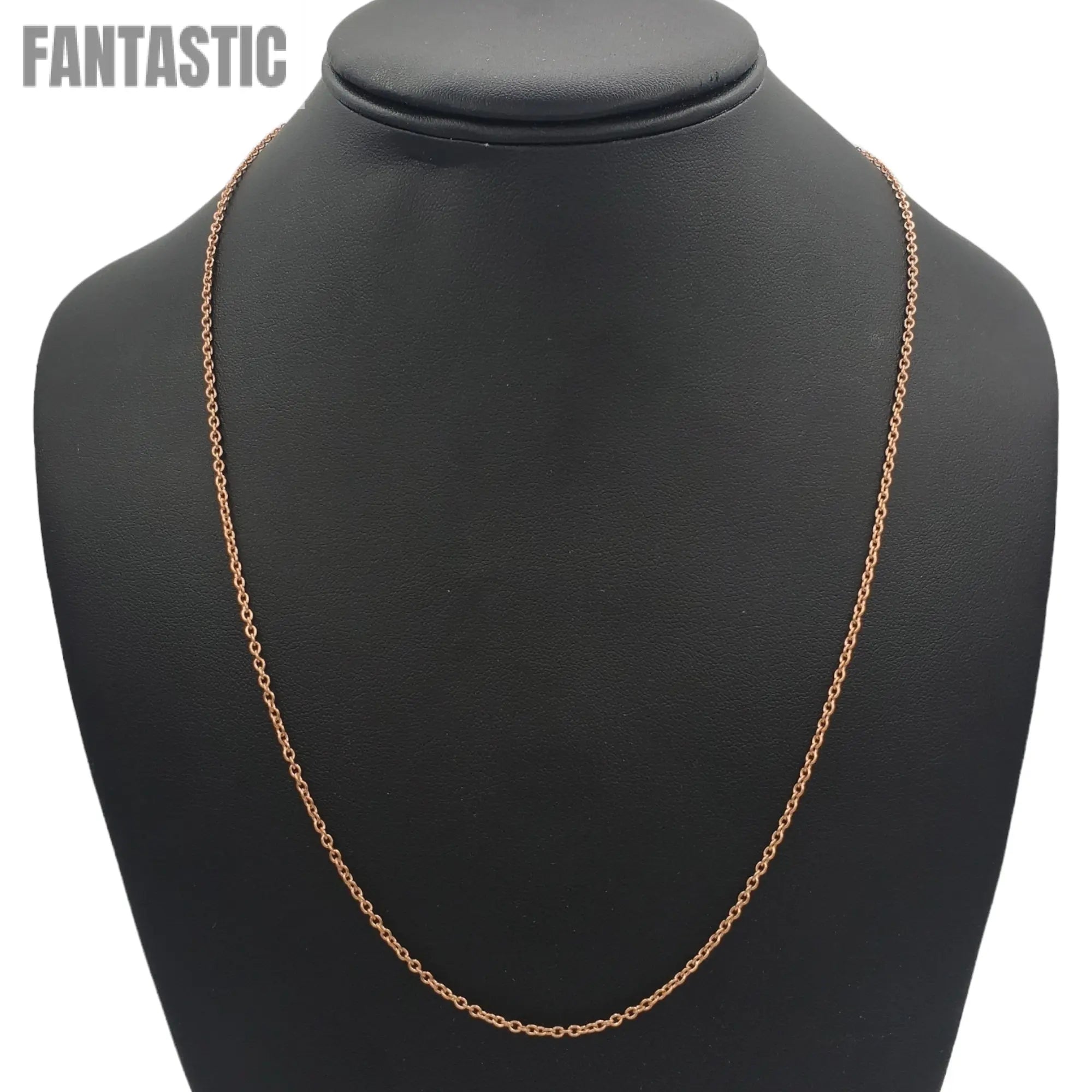 14K Gold- Rolo Chain (Rose Gold) Fantastic NYC