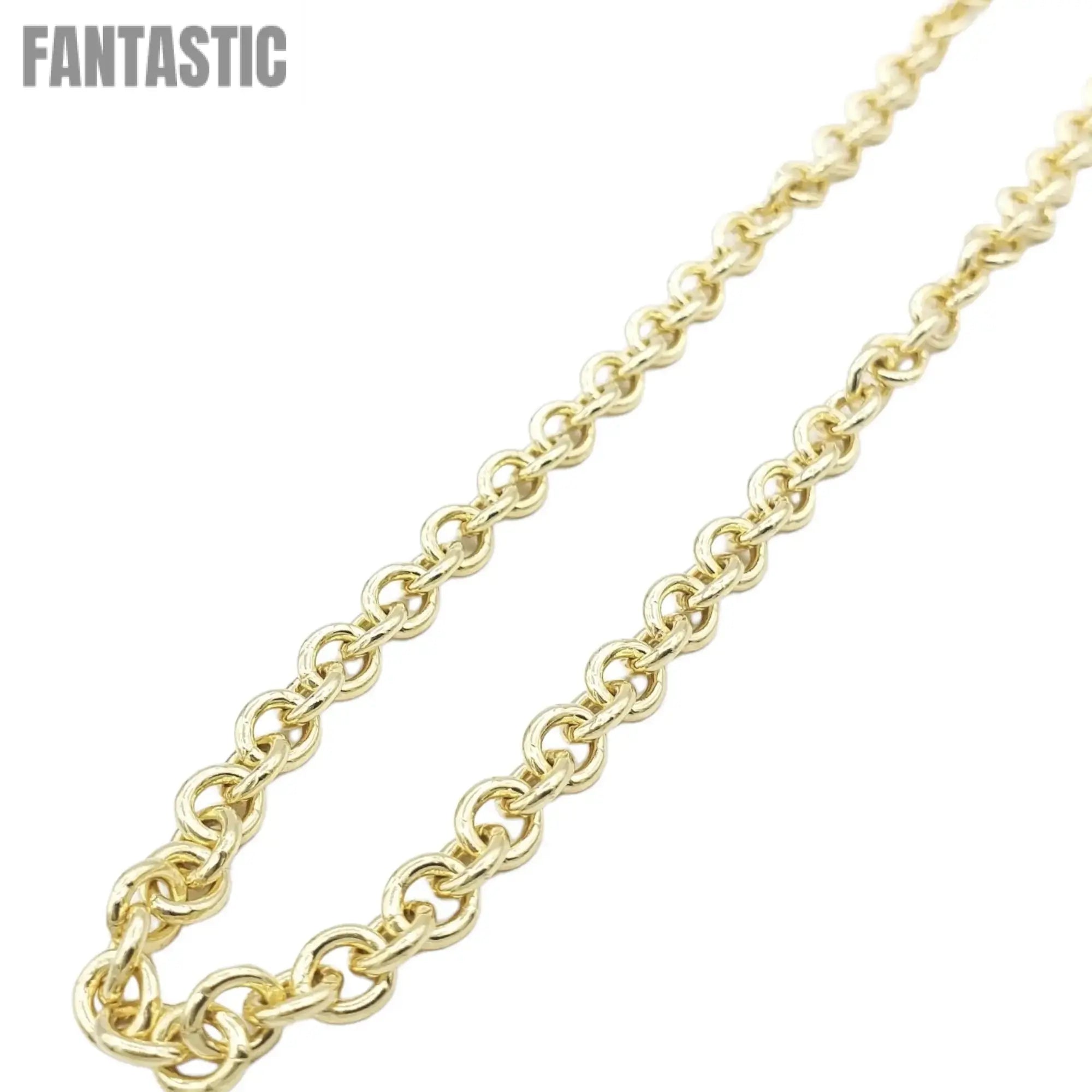14K Gold- Rolo Chain (Yellow Gold) - Fantastic Jewelry NYC LLC