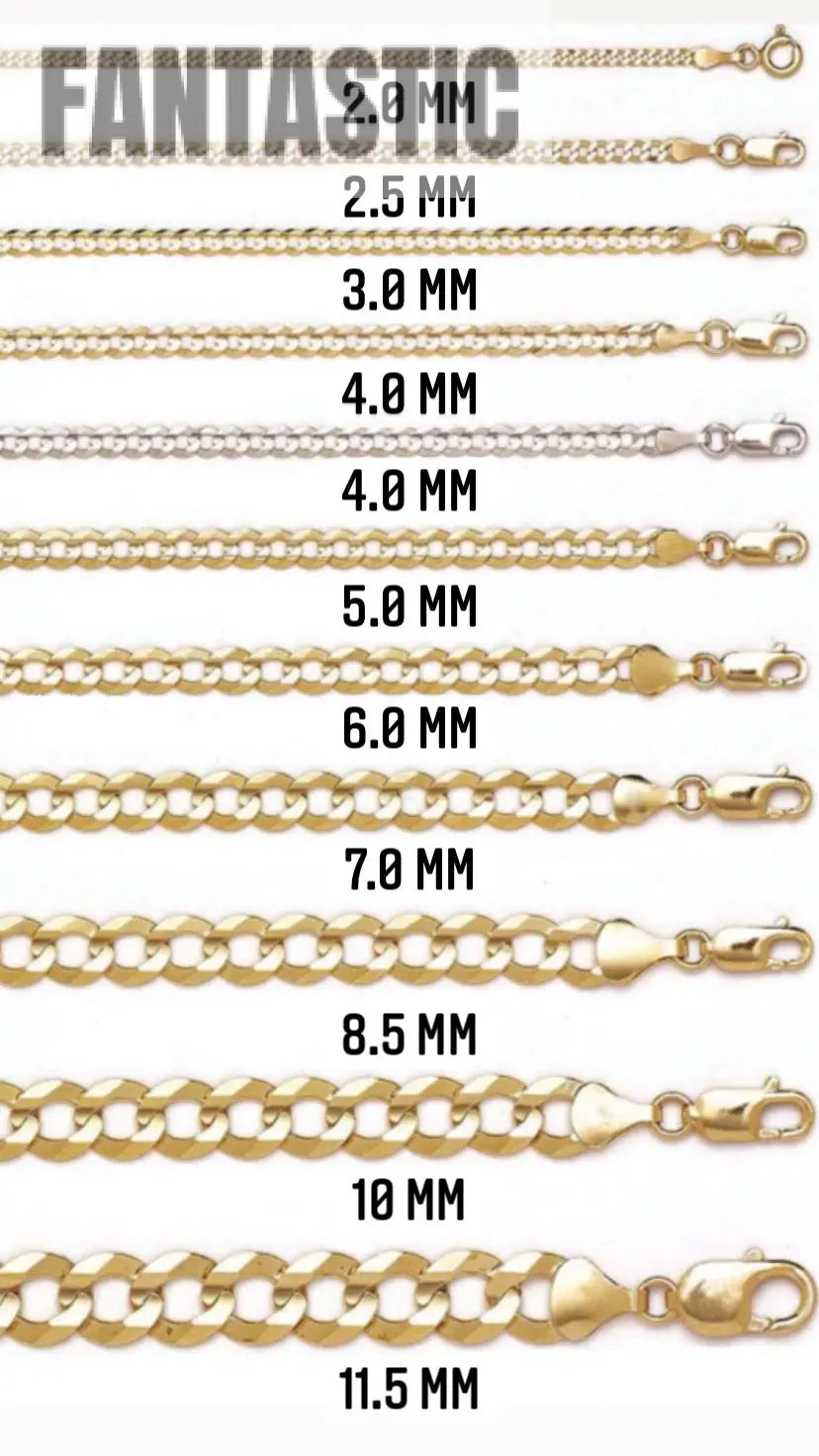 14K Gold- Rosary Chain Tri-Color Fantastic NYC