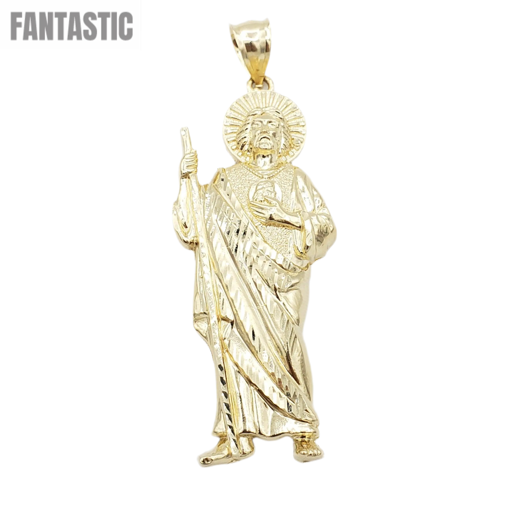 14K Gold- Saint Jude Pendant Fantastic Jewelry NYC