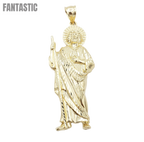 14K Gold- Saint Jude Pendant Fantastic Jewelry NYC