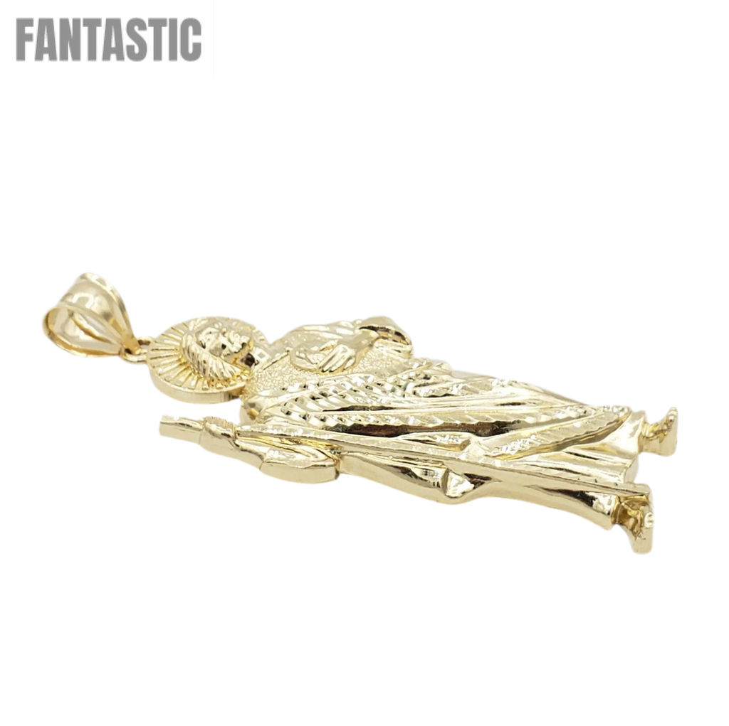 14K Gold- Saint Jude Pendant Fantastic Jewelry NYC