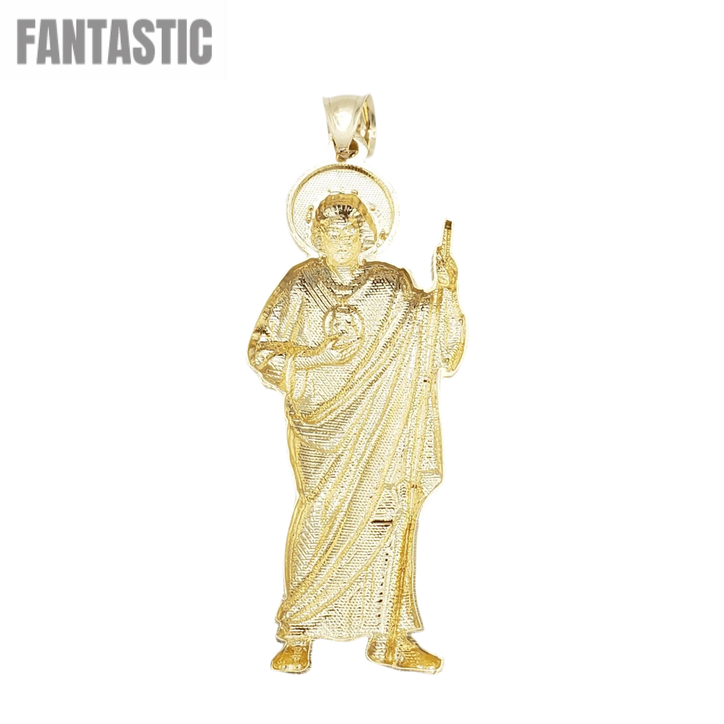 14K Gold- Saint Jude Pendant Fantastic Jewelry NYC