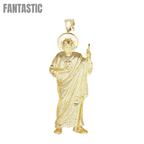 14K Gold- Saint Jude Pendant Fantastic Jewelry NYC