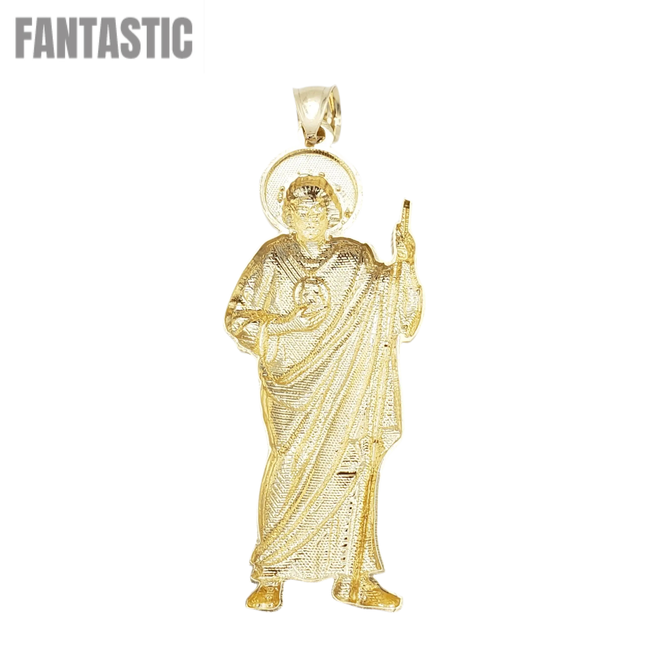 14K Gold- Saint Jude Pendant Fantastic Jewelry NYC