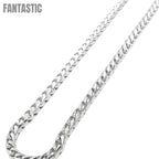 14K Gold- Solid Franco Chain (White Gold) Fantastic NYC