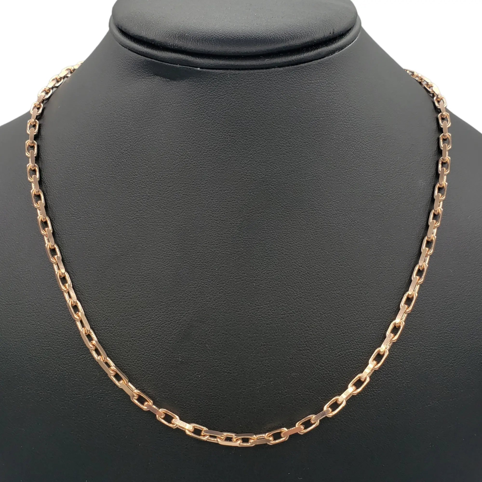 14K Gold- Solid Hermes Link Chain (Rose Gold) Fantastic NYC