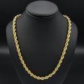 10K/14K Hollow Gold Rope Chain