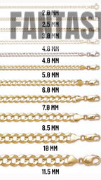 14K Gold- Solid Wheat Chain (Rose Gold) Fantastic NYC