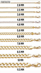 14K Gold- Solid Wheat Chain (Yellow Gold) Fantastic NYC