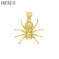Colgante Araña de Oro Macizo 14K – Misterioso. Audaz. Inolvidable.