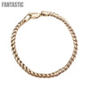 14K Rose Gold- Franco Bracelet (Solid)