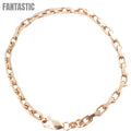 Pulsera de eslabones de Hermes de oro rosa de 14 quilates