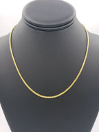 14K Gold- Solid Wheat Chain (Yellow Gold) Fantastic NYC