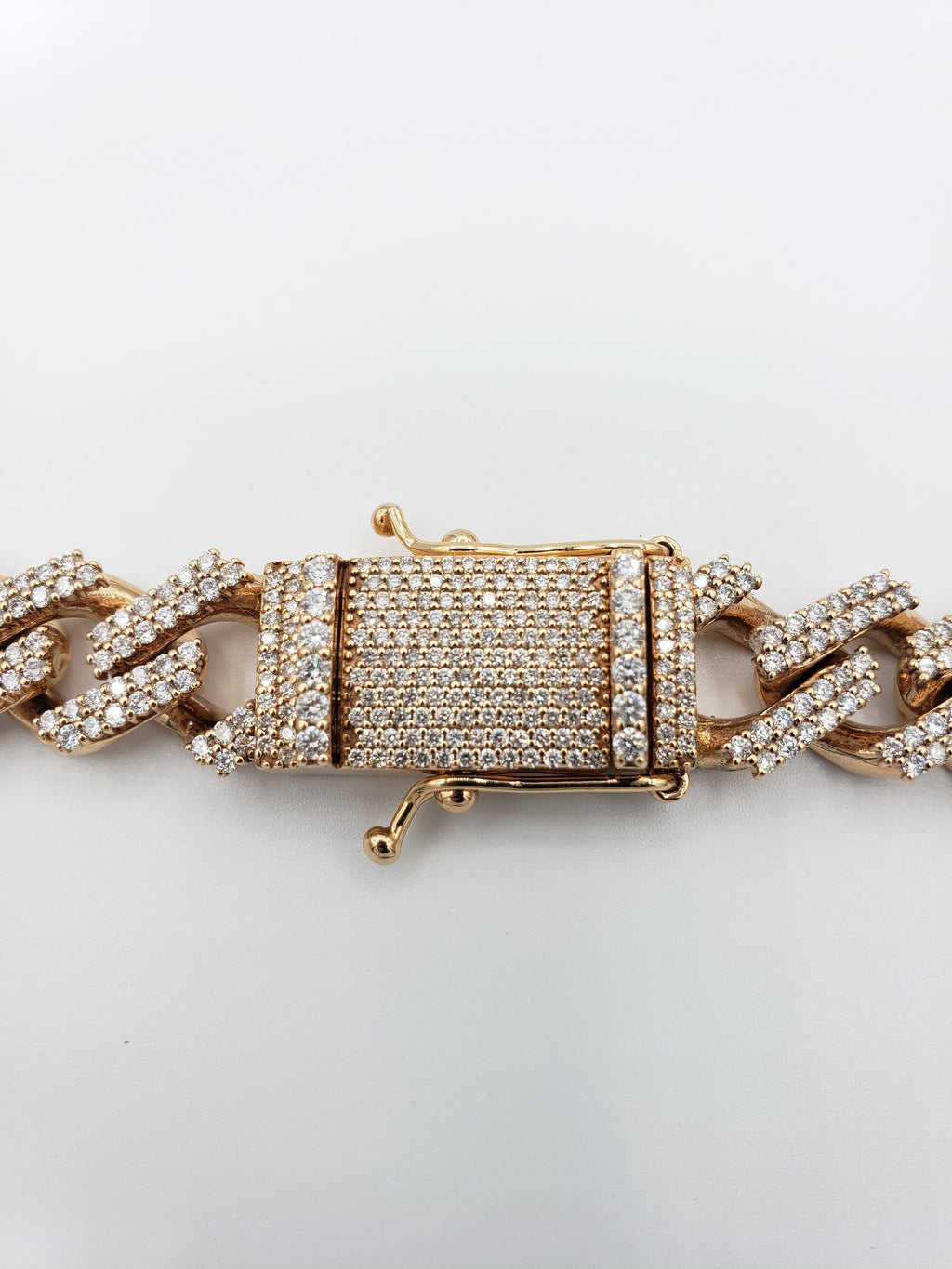 14K Gold- Diamond Miami Cuban Rose Gold Chain (301.1 Grams) Fantastic NYC