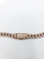 14K Gold- Diamond Miami Cuban Rose Gold Chain (52.1 Grams) Fantastic NYC